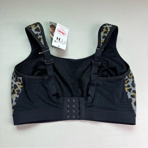 Anita NWT Extreme Control 36H Mosaic Leopard Print Sports Bra - Picture 7 of 13